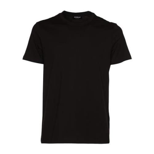 Dondup Svart T-shirt Kollektion Black, Herr