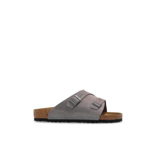 Birkenstock Zurich BS Slides Purple, Herr