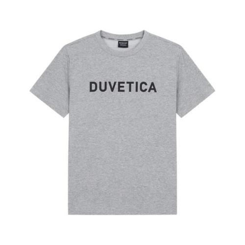 Duvetica Killarney U Jersey T-shirt med korta ärmar Gray, Herr