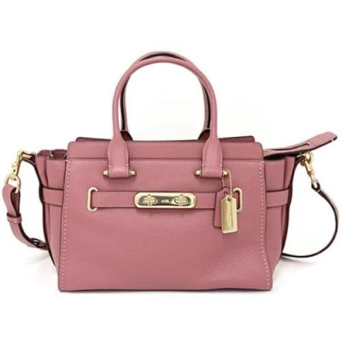 Coach Pre-owned Pre-owned Tyg handvskor Pink, Dam