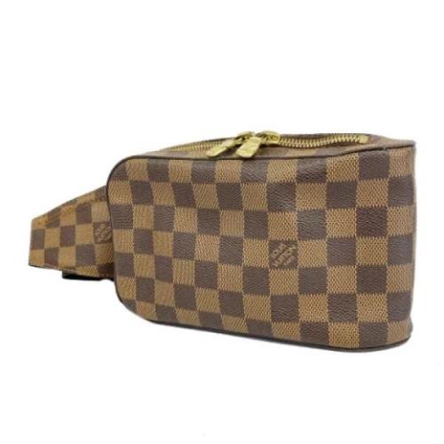 Louis Vuitton Vintage Pre-owned Tyg louis-vuitton-vskor Brown, Dam