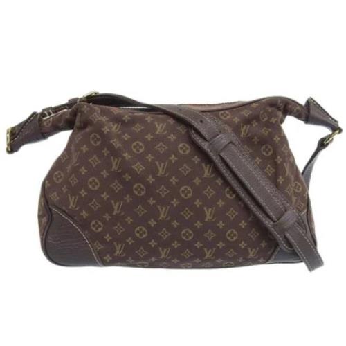 Louis Vuitton Vintage Pre-owned Tyg louis-vuitton-vskor Brown, Dam