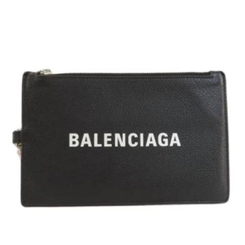 Balenciaga Vintage Pre-owned Laeder balenciaga-vskor Black, Dam