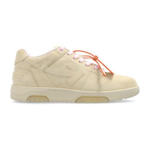 Off White Out Of Office sports skor Beige, Dam