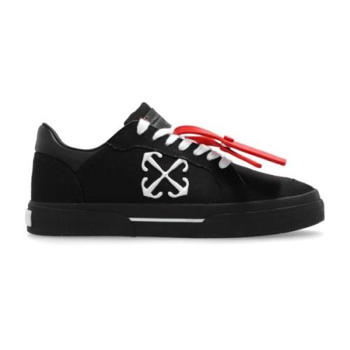 Off White Sportskor New Low Vulcanized Black, Dam