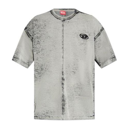 Diesel T-shirt T-Boxt-Dev Gray, Herr