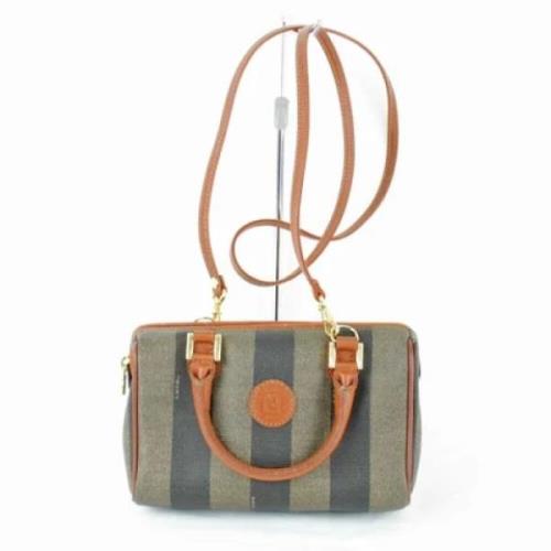 Fendi Vintage Pre-owned Tyg fendi-vskor Gray, Dam