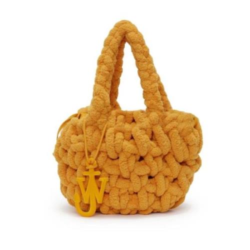 JW Anderson Senapsgul Chenille Textur Väska Yellow, Dam