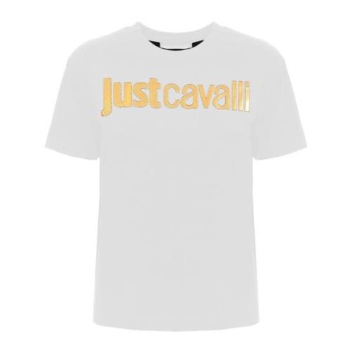 Just Cavalli Snygga T-shirts och Polos White, Dam