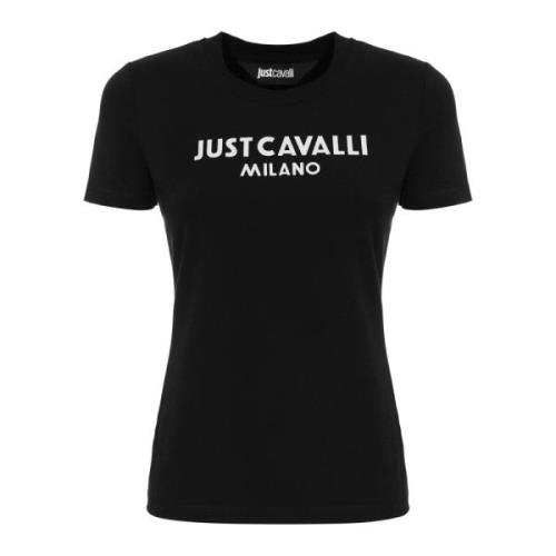 Just Cavalli Snygga T-shirts och Polos Black, Dam