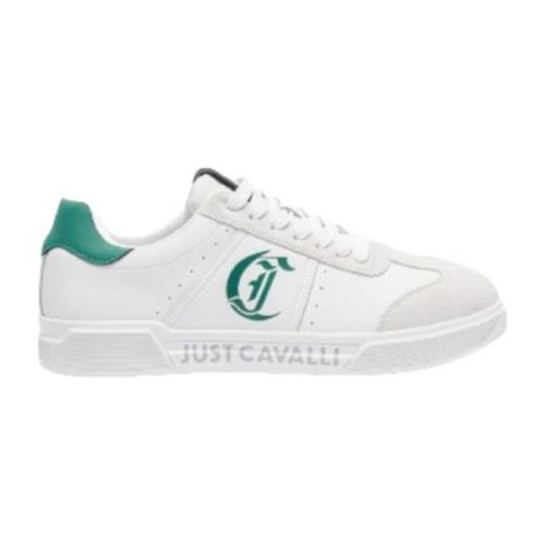 Just Cavalli Snygga Sneakers White, Herr