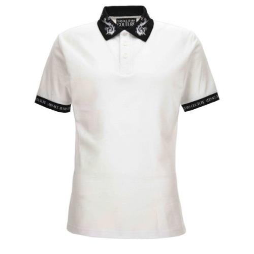 Versace Jeans Couture Snygga T-shirts och Polos White, Herr