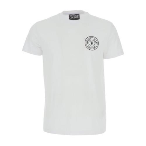 Versace Jeans Couture Stiliga T-shirts och Polos White, Herr