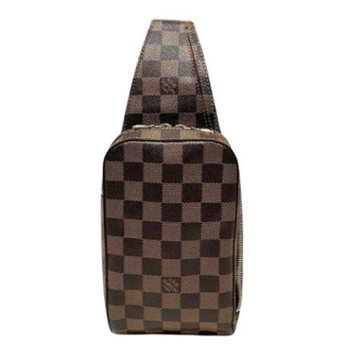 Louis Vuitton Vintage Pre-owned Tyg louis-vuitton-vskor Brown, Dam