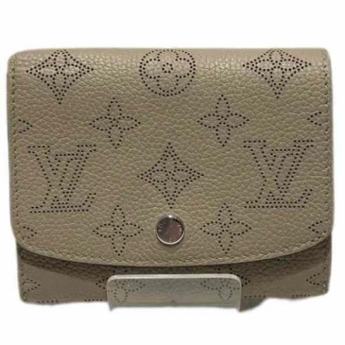 Louis Vuitton Vintage Pre-owned Laeder plnbcker Beige, Dam