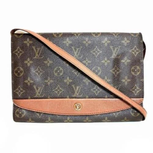 Louis Vuitton Vintage Pre-owned Canvas kuvertvskor Brown, Dam