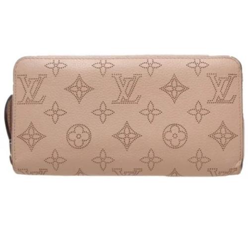 Louis Vuitton Vintage Pre-owned Laeder plnbcker Beige, Dam