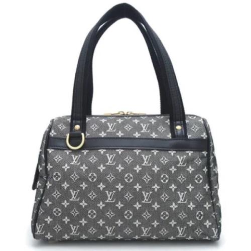 Louis Vuitton Vintage Pre-owned Tyg louis-vuitton-vskor Black, Dam