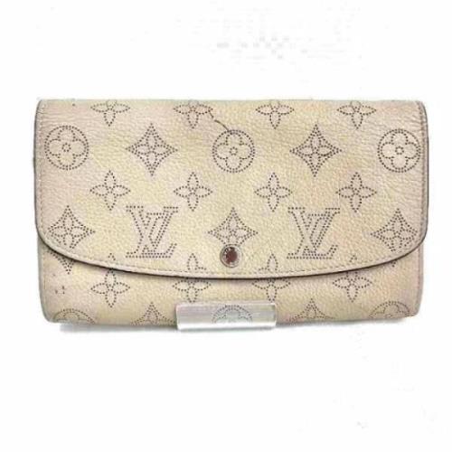 Louis Vuitton Vintage Pre-owned Tyg plnbcker Beige, Dam