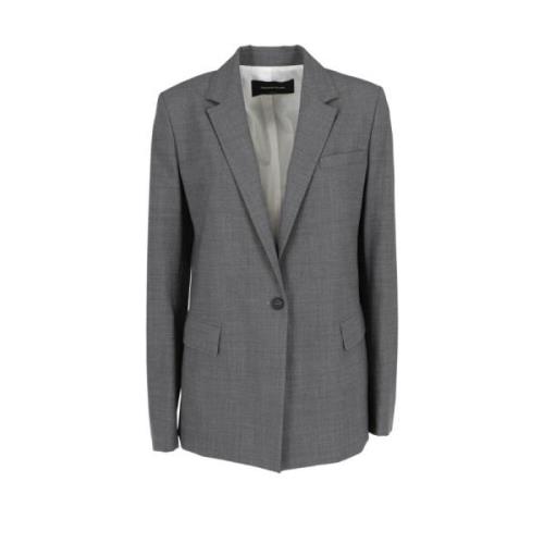 Fabiana Filippi Elegant Blazer för Kvinnor Gray, Dam