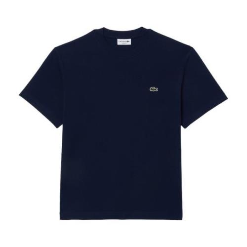 Lacoste Blå Bomull Herr T-shirt Blue, Herr