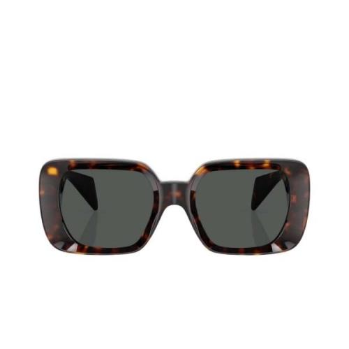 Versace Stiliga Solglasögon med Unik Design Brown, Dam