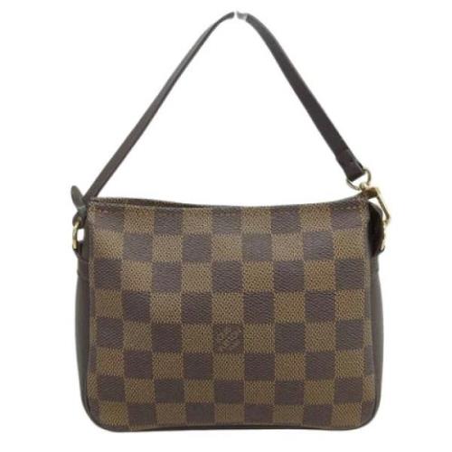 Louis Vuitton Vintage Pre-owned Tyg louis-vuitton-vskor Brown, Dam