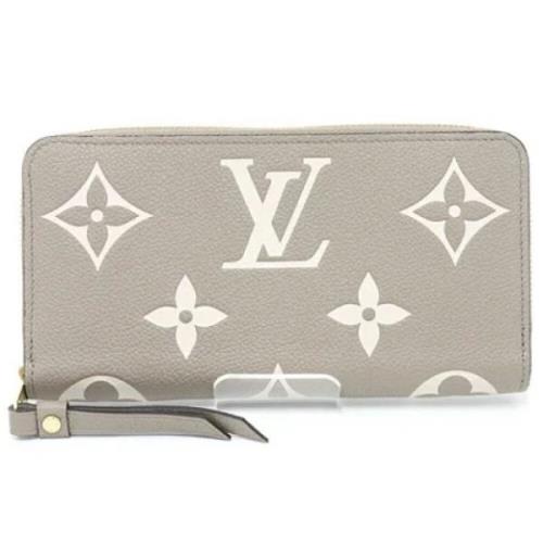 Louis Vuitton Vintage Pre-owned Laeder plnbcker Beige, Dam