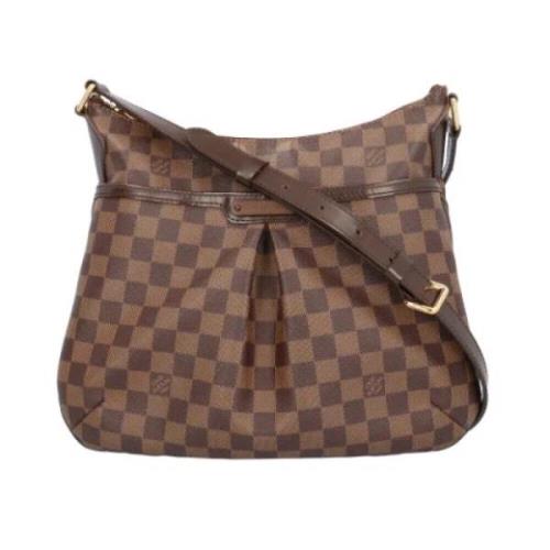 Louis Vuitton Vintage Pre-owned Canvas axelremsvskor Brown, Dam