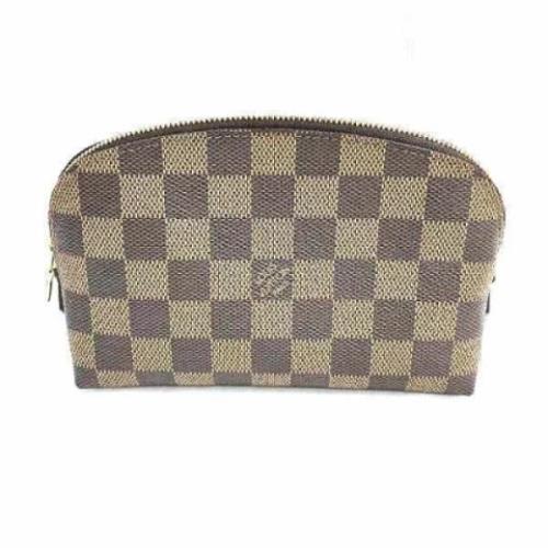 Louis Vuitton Vintage Pre-owned Tyg louis-vuitton-vskor Brown, Dam