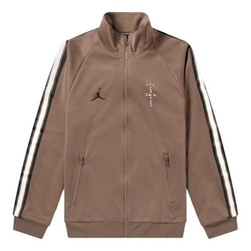 Jordan Travis Scott Track Jacket Brown, Herr