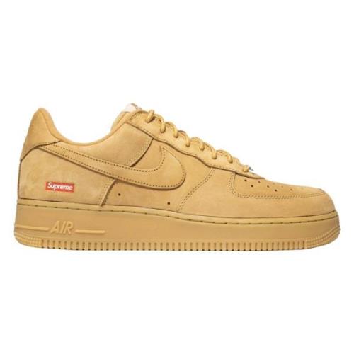 Nike Begränsad Upplaga Supreme Flax Sneakers Beige, Herr