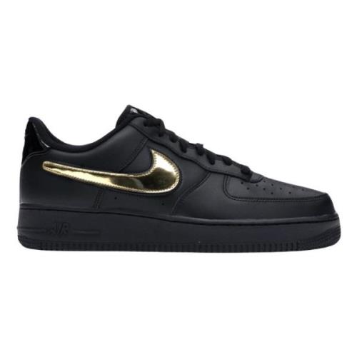 Nike Svart Metallisk Guld Avtagbar Swoosh Pack Black, Herr