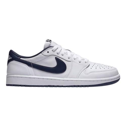 Nike Begränsad upplaga Retro Low Metallic Blue White, Herr