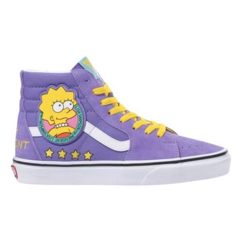 Vans Lisa High Top Sneakers Limited Edition Purple, Herr