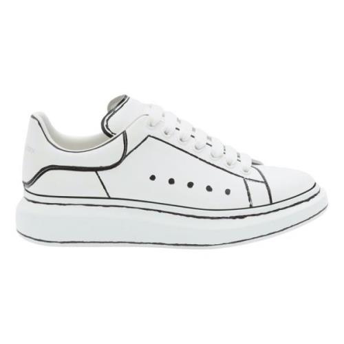 Alexander McQueen Begränsad upplaga Oversized Svart Kontur White, Herr