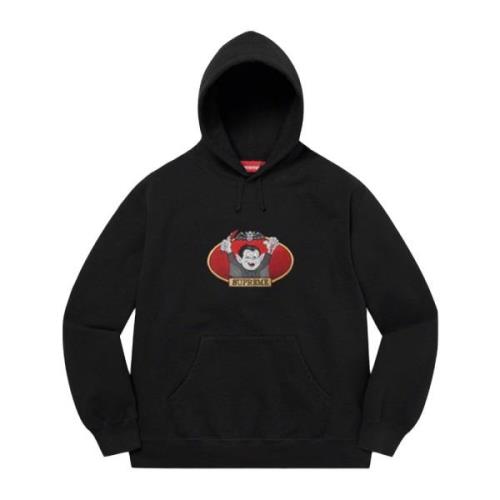 Supreme Fantasy Vampire Boy Hoodie Svart Black, Herr