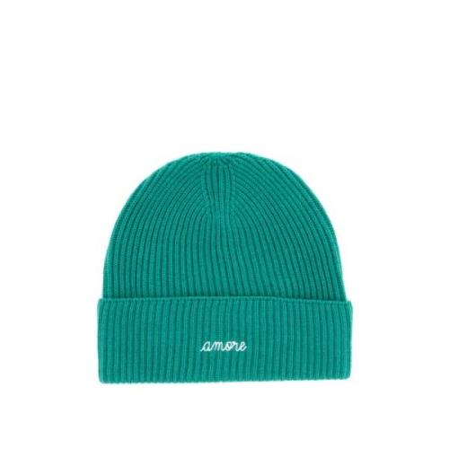 Maison Labiche Amore Vincennes Beanie Green, Unisex