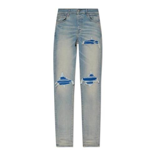 Amiri Jeans med logotyp Blue, Herr