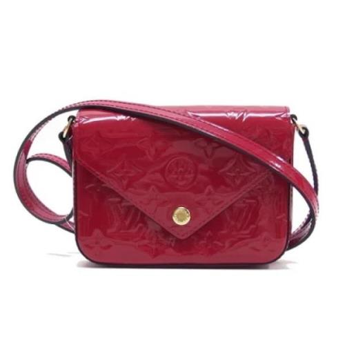 Louis Vuitton Vintage Pre-owned Tyg louis-vuitton-vskor Red, Dam