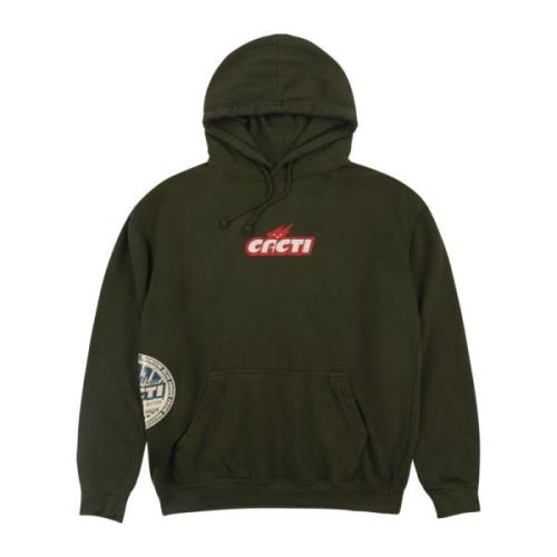 Travis Scott Begränsad Upplaga Grön Cacti Hoodie Green, Herr