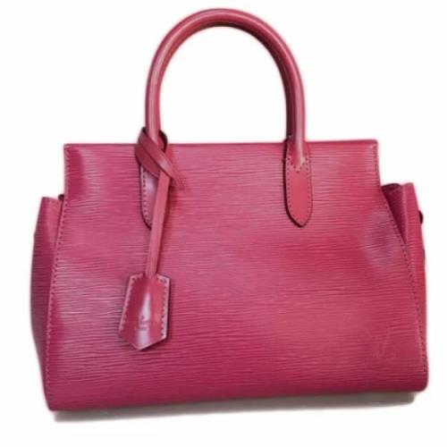 Louis Vuitton Vintage Pre-owned Tyg louis-vuitton-vskor Pink, Dam