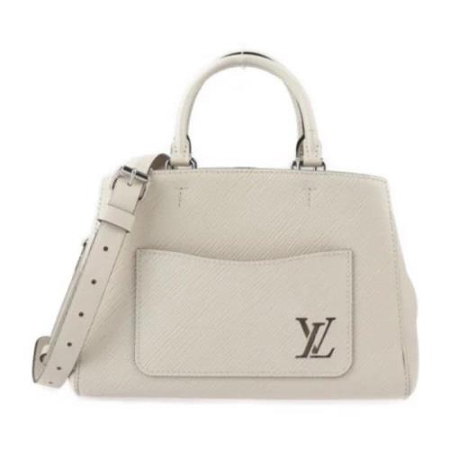 Louis Vuitton Vintage Pre-owned Tyg louis-vuitton-vskor White, Dam