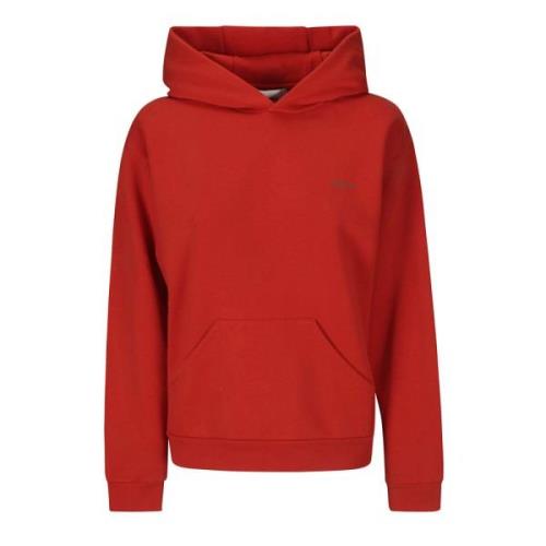 Coperni Horn Hoodie Sweatshirt Red, Dam