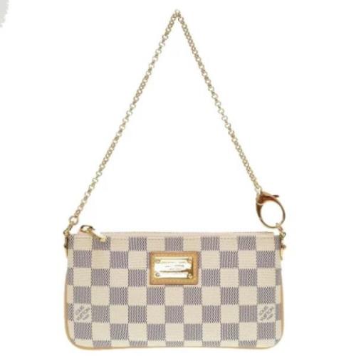 Louis Vuitton Vintage Pre-owned Tyg louis-vuitton-vskor Beige, Dam