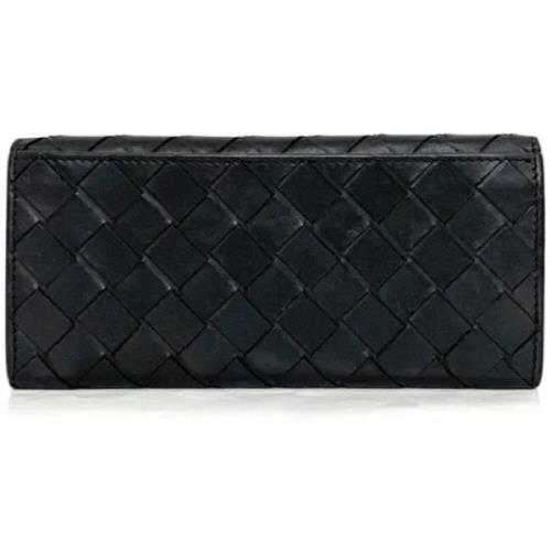 Bottega Veneta Vintage Pre-owned Laeder plnbcker Black, Dam