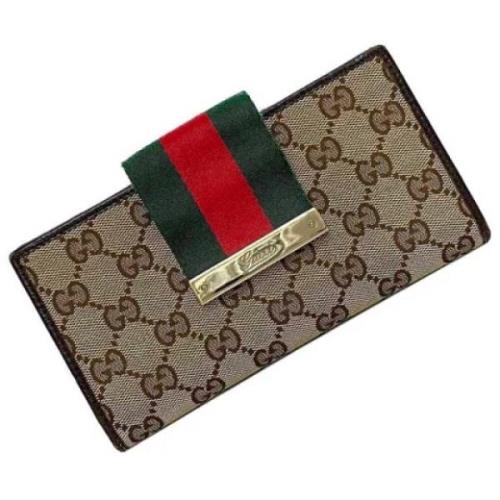 Gucci Vintage Pre-owned Laeder plnbcker Multicolor, Dam