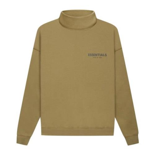 Fear Of God Begränsad upplaga Mockneck Pullover Bärnsten Brown, Herr