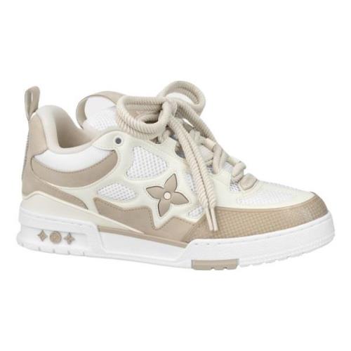 Louis Vuitton Begränsad upplaga Skate Sneaker Beige Vit Multicolor, He...