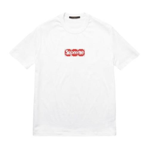 Louis Vuitton Begränsad upplaga Box Logo Tee White, Herr